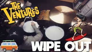 The Ventures  Wipeout  Drum Cover [upl. by Aicire]