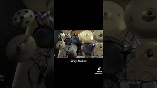 Way Maker The McClures drumcover worshipdrummer waymaker paulmcclure [upl. by Laikeze163]