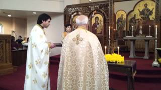 Veneration of the Holy Cross Holy Trinity Greek Orthodox Church Westfield NJ March 18 2012 [upl. by Cirala272]