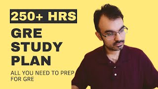 Complete Study Plan for New Shorter GRE 250 hours of Prep [upl. by Rebbecca]