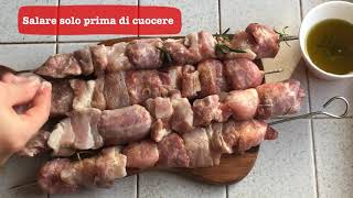 Spiedini di carne [upl. by Chiles]