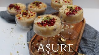 Aşure Tarifi  türkische Süßspeise  Noahs Suppe [upl. by Beghtol694]