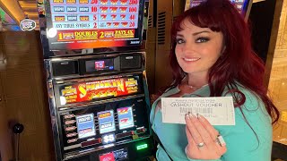 Smokn’ 777 Slot amp Jackpot Run at Resorts World Las Vegas 🌟Inside Scoop on Cashless Gambling [upl. by Aitetel]