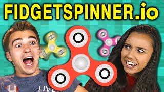 FIDGET SPINNER GAME WHY  Spinzio React Gaming [upl. by Acinelav]