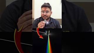 Prism Experiment  Light spectrum refraction shorts [upl. by Mahmoud]