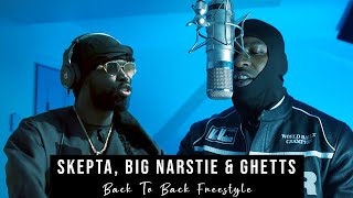 Skepta Big Narstie amp Ghetts  Back to Back Grime Freestyle Video 2024 [upl. by Rolecnahc]