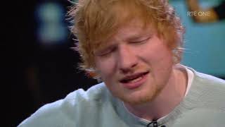 Ed Sheeran performs Eyes Closed Boat amp Perfect  The Late Late Show  RTÉ One [upl. by Ahseenyt]