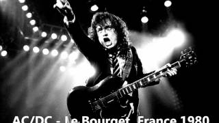 ACDC  Bad Boy Boogie Le Bourget France 1980 [upl. by Bez23]