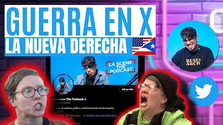 Guerra en X la nueva derecha capitalista vs la izquierda de Juan Dalmau [upl. by Yttam]