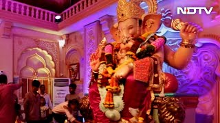 Celebrations Of Ganesh Chaturthi In Mumbai [upl. by Akcirret]