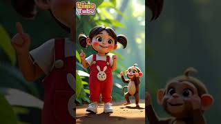 Monkey’s Red Bottom  Nursery Rhymes Song for kids  LimeTube [upl. by Dena]