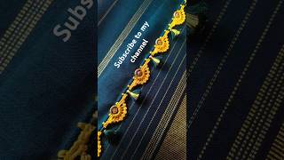 Subscribe to my channel for more designs✨😊 fashion bridal design fancy handmadeart embroidery [upl. by Zindman]