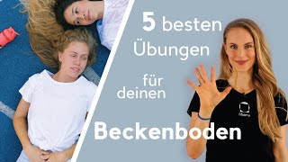 5 Übungen für den Beckenboden  besser als Kegel [upl. by Egon489]