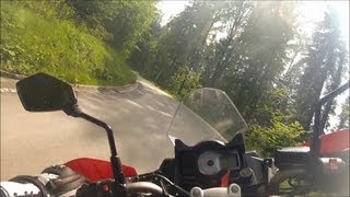 Kawasaki Versys 650  PuchenstubenLassingrotte  GOPRO HERO 3  ZOOM H1 [upl. by Teilo]