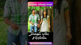 Vinmeen Vidhayil Male Version Thegidi Unplugged Soulful Voice [upl. by Sirrot]