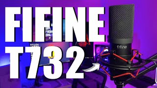 FIFINE T732 Unboxing and Review  Probably the best USB mic under 50 [upl. by Jacynth356]