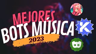 MEJORES BOTS de MÚSICA de 2023 en DISCORD [upl. by Oniratac]