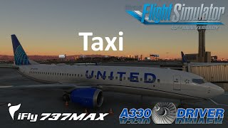 iFly 737 MAX Tutorial 6 Taxi  Real 737 Pilot [upl. by Ohare]