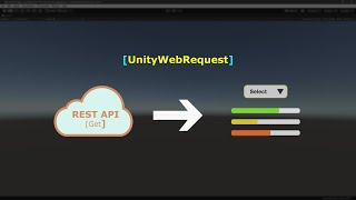 Feed REST API Data to Unity UI Components  UnityWebRequest  Unity Game Engine [upl. by Sesilu]