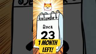 1 Month to December 23 ShibaInu December23 PropheticCountdown [upl. by Enomed689]