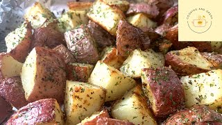 How to make Delicious Roasted Red Potatoes Quick Recipe  Lets Indulge [upl. by Horbal]