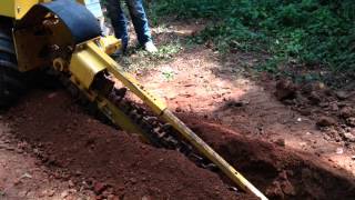 2008 Vermeer LM42 Cable Plow  Trencher with Roto Bore For Sale 451hrs [upl. by Srini]