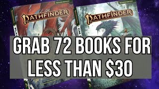 72 Pathfinder books on humble bundle for less than 30 [upl. by Vyky]