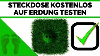 Earthing Tester  Steckdose kostenlos auf Erdung testenca 99 Sicherheit alles auf eigene Gefahr [upl. by Anirbus]