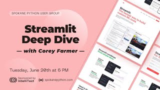 Streamlit Deep Dive [upl. by Akel]