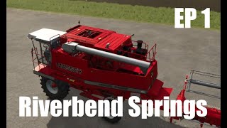 TAKING OVER GRANDPAS FARM  Farming Simulator 25  Riverbend Springs  Episode 1 [upl. by Louella]