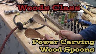 Power Carving Wood Spoons [upl. by Buseck]