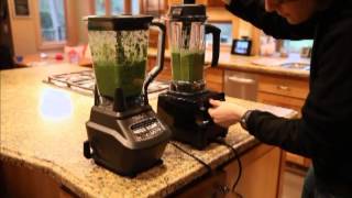 Ninja Mega vs Vitamix  Green Drink Comparison [upl. by Acisej]