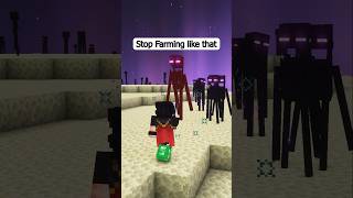 Best Easy Enderman XP Farm Bedrock amp Java shorts [upl. by Beatrisa]