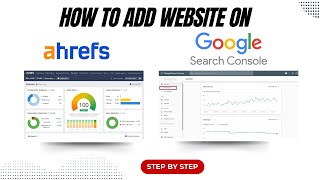 How to Add a Website to Ahrefs Webmaster Tool amp Google Search Console for Free [upl. by Apilef]