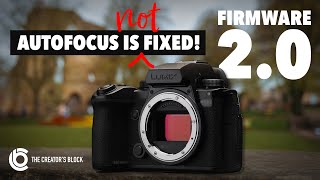 Lumix S5iiX FIRMWARE 20  PDAF in 50fps 1080p  Autofocus Test [upl. by Ylram57]