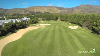 Steenberg Golf Club  drone aerial video  Steenberg Golf Course  Hole12 [upl. by Lavinie]