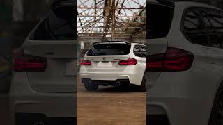 F31 330d LCI Straight Pipe  Revs  Hardcut  Popcorn 🍿💨 330d 335d f30 exhaust [upl. by Ydissac]