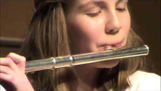 Allegretto by Benjamin Godard performed by Rachel Zea Flute [upl. by Shayne]