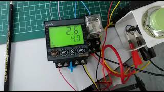 AUTONICS LE4S SENSOR TRIGGER USING EXTERNAL RELAY OND 1 amp OND 2 OPERATION OUTPUT [upl. by Denten]