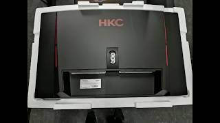 Unboxing HKC Monitor NB27C2 DP [upl. by Dre400]