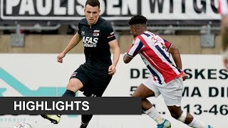 Highlights Willem II  AZ  Eredivisie [upl. by Farra]