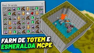 FARM de PILLAGER FÁCIL para MINECRAFT BEDROCK 121 MCPE XBOX Playstation Switch PC [upl. by Yelda584]