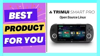 Trimui Smart Pro Handheld Game Console 496IPS Screen [upl. by Drahsir]