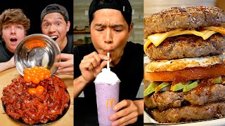 ASMR  Best of Bayashi Foods  MUKBANG  COOKING [upl. by Barnie]