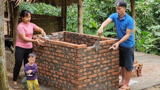 How to create a water tank  cook food for pigs  Chúc Tòn Bình [upl. by Namyh366]