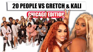 20 PEOPLE VS 2 BADDIES  KALIWAE AND BIG GRETCH skinbone [upl. by Cut]