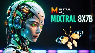 New AI MIXTRAL 8x7B Beats Llama 2 and GPT 35 [upl. by Ahtabat153]