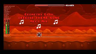 MDK  Geometry Dash OFFICIAL THEME SONG Mega Mix [upl. by Alyacim]