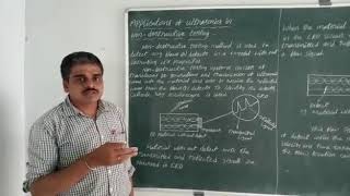 Application of Ultrasonics in Non destructive testing [upl. by Nnyla]