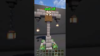 Minecraft Street Lamp 🕯 Design Tutorial minecraft [upl. by Wilfred546]